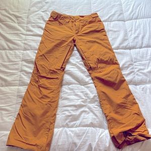 North Face ski pants.